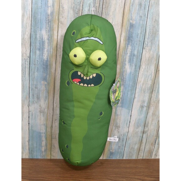 Rick and Morty Pickle Rick 21" Plush Sanchez Official 2025 Toy Factory NWT - Picture 11 of 11